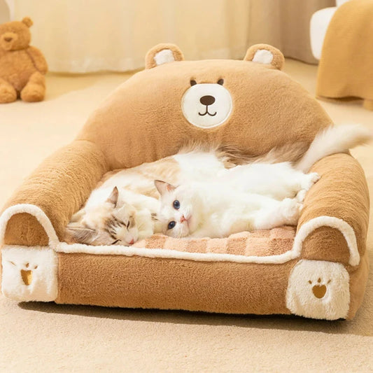Teddy Cozy Bed for Dogs and Cats